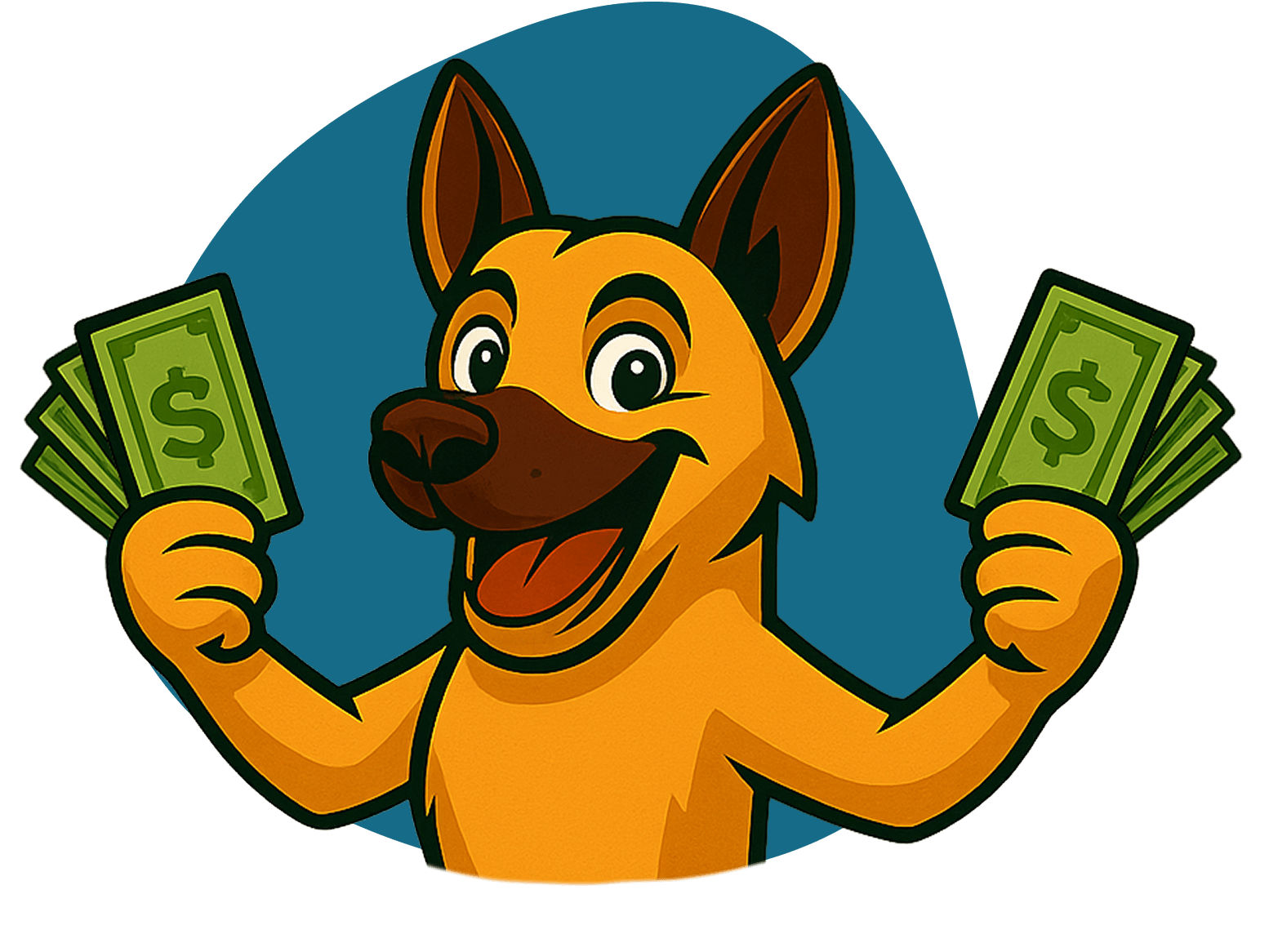 Roscoe - Happy gaming mascot